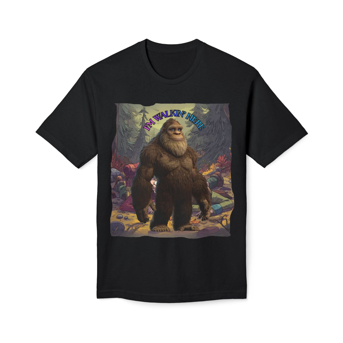 Bigfoot I'm Walkin Here Tee