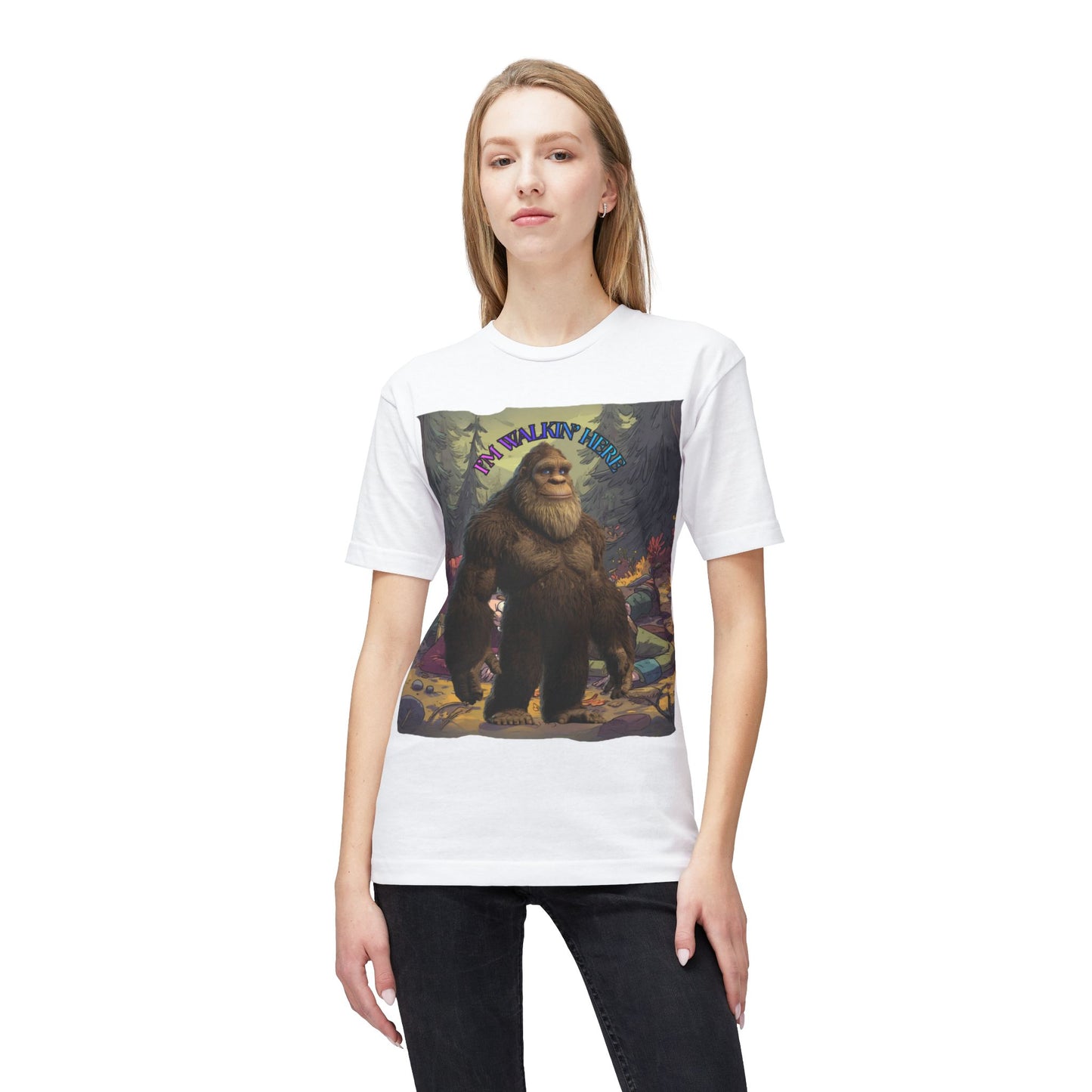 Bigfoot I'm Walkin Here Tee