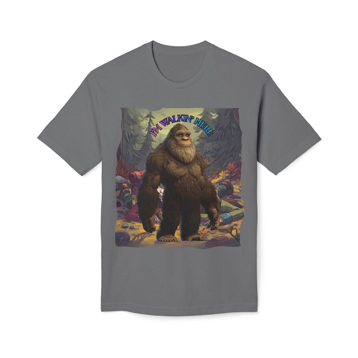 Bigfoot I'm Walkin Here Tee