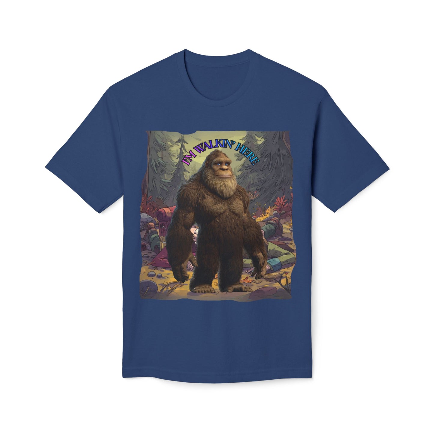Bigfoot I'm Walkin Here Tee