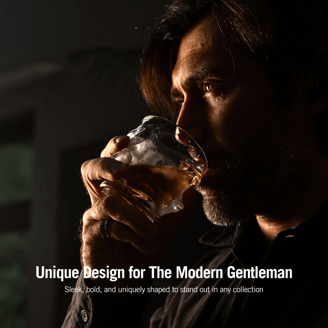 Storm Japanese Crystal Whisky Glass