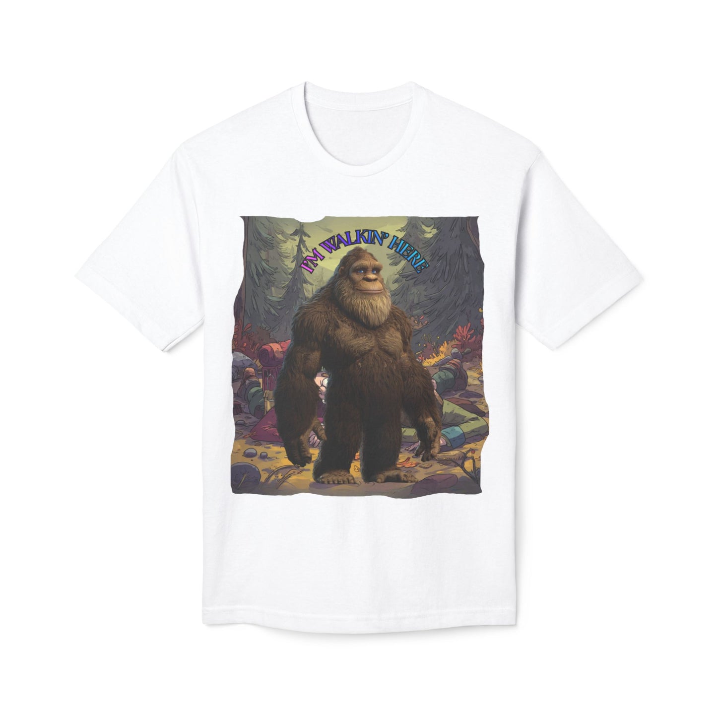 Bigfoot I'm Walkin Here Tee