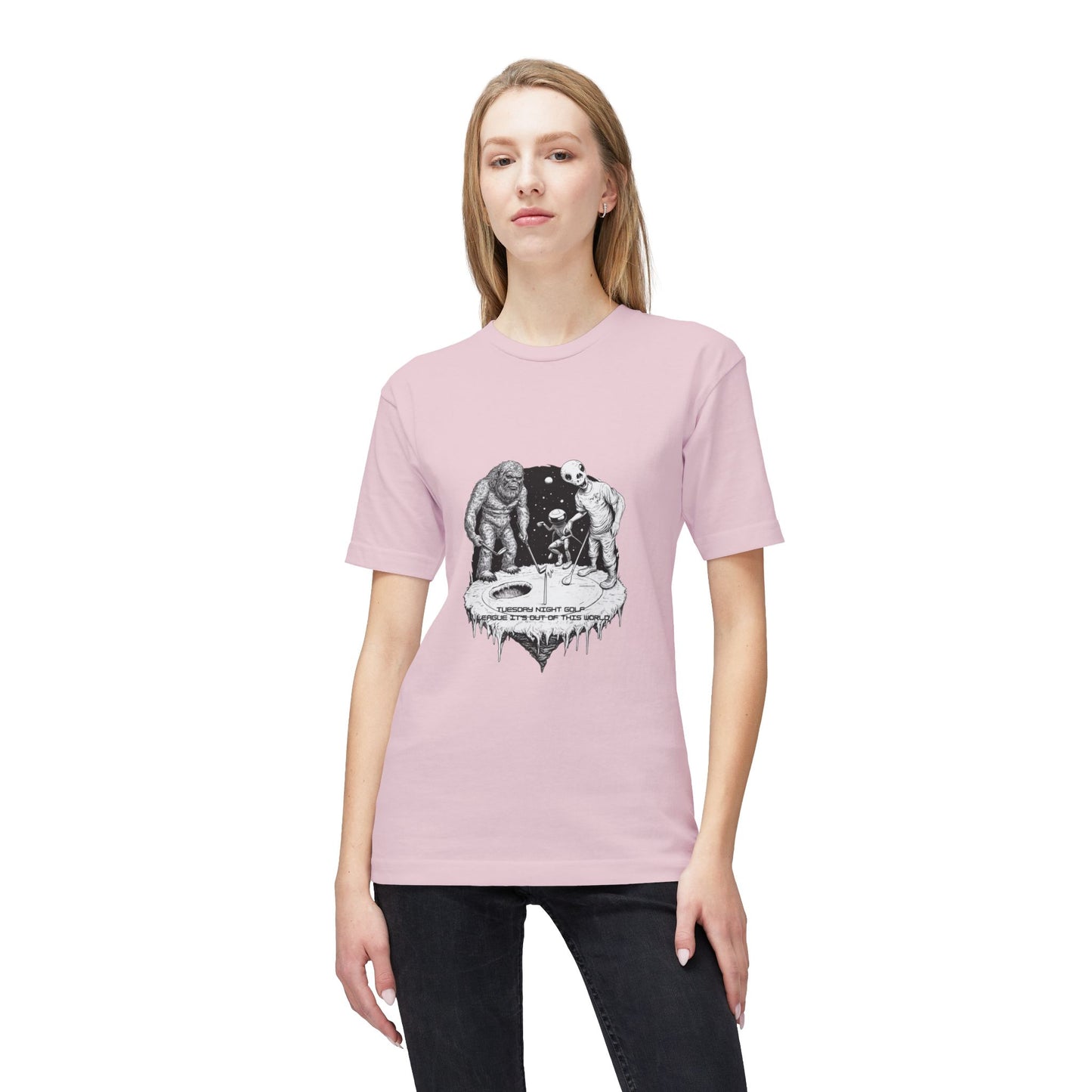Skeletons Digging Grave Illustration T‑Shirt – Gothic Vintage Horror Tee