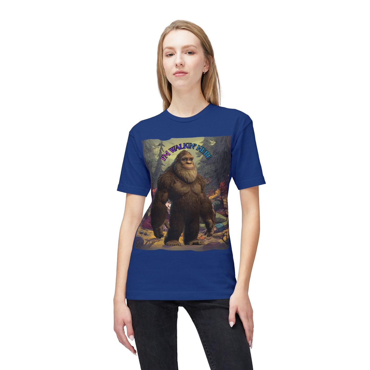 Bigfoot I'm Walkin Here Tee