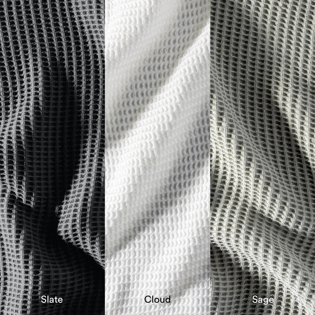 Blissful Bamboo Waffle Throw Blanket