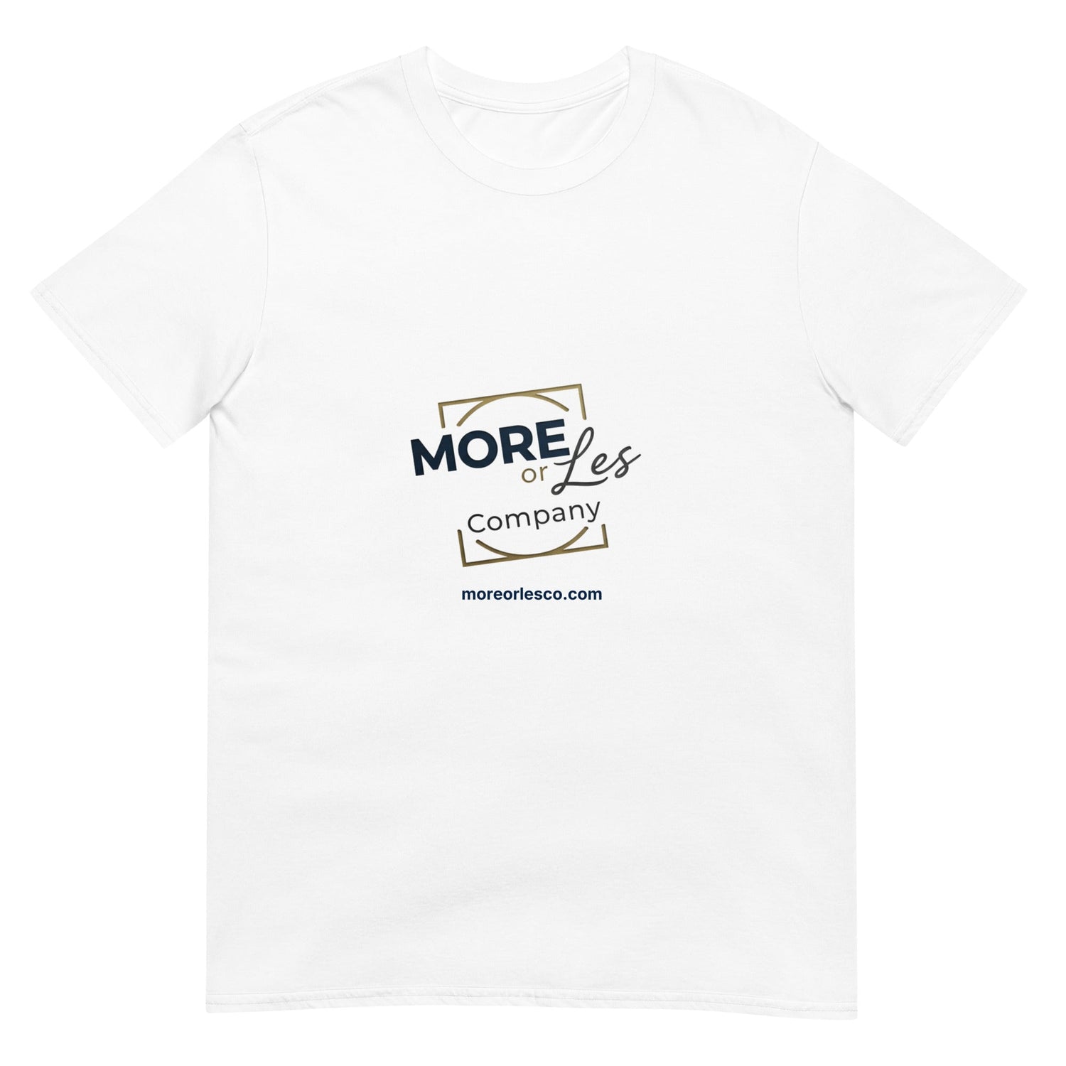 More or Les T-shirt, white